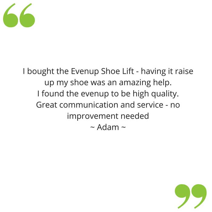 adam's evenup feedback