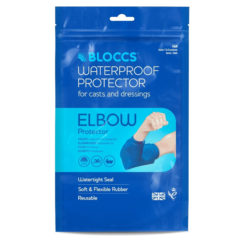 Bloccs waterproof elbow protector packaging