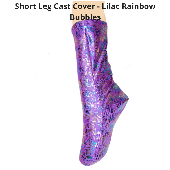 Metallic Rainbow Leg Wrap