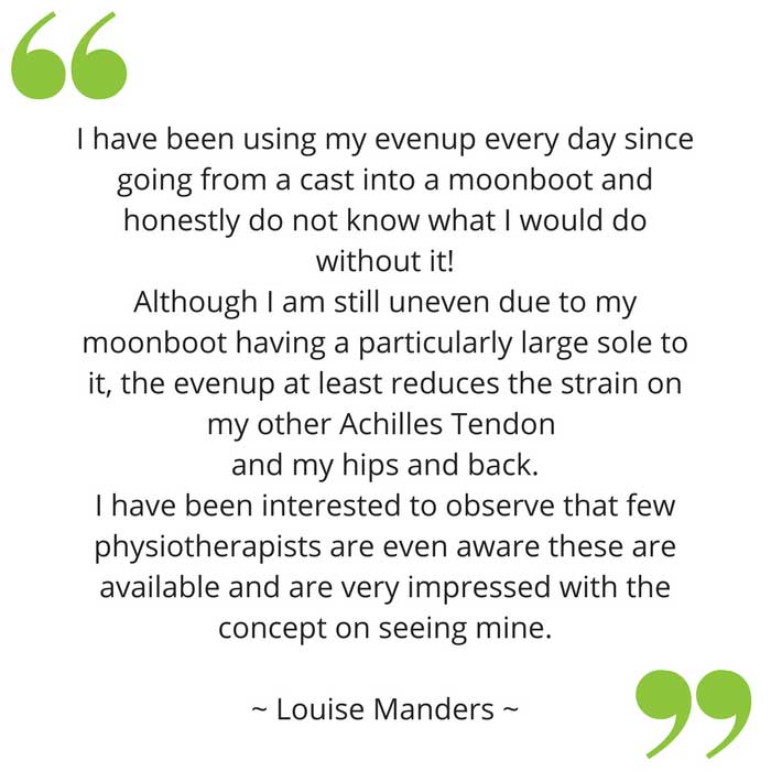 Louise's evenup feedback