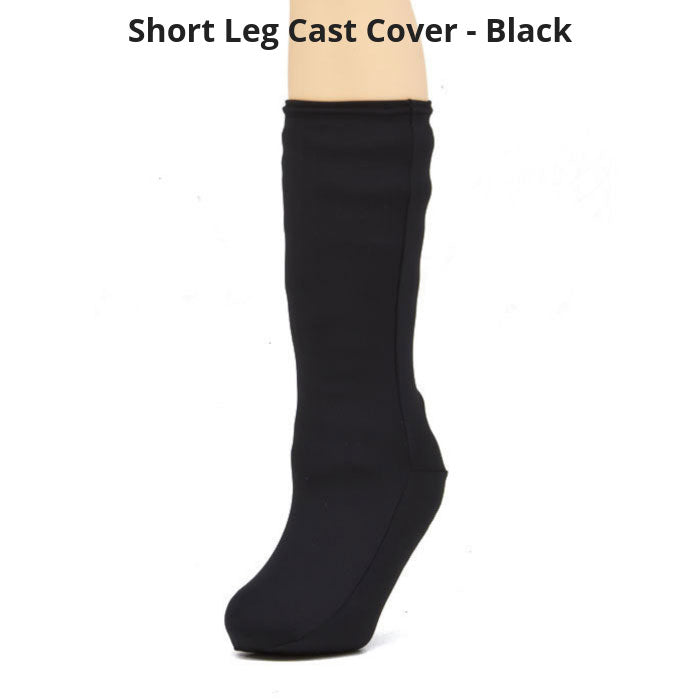Short leg Cast Cover in Black